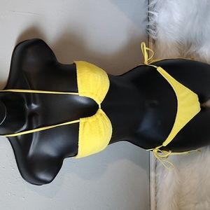 Yellow Terry cloth set